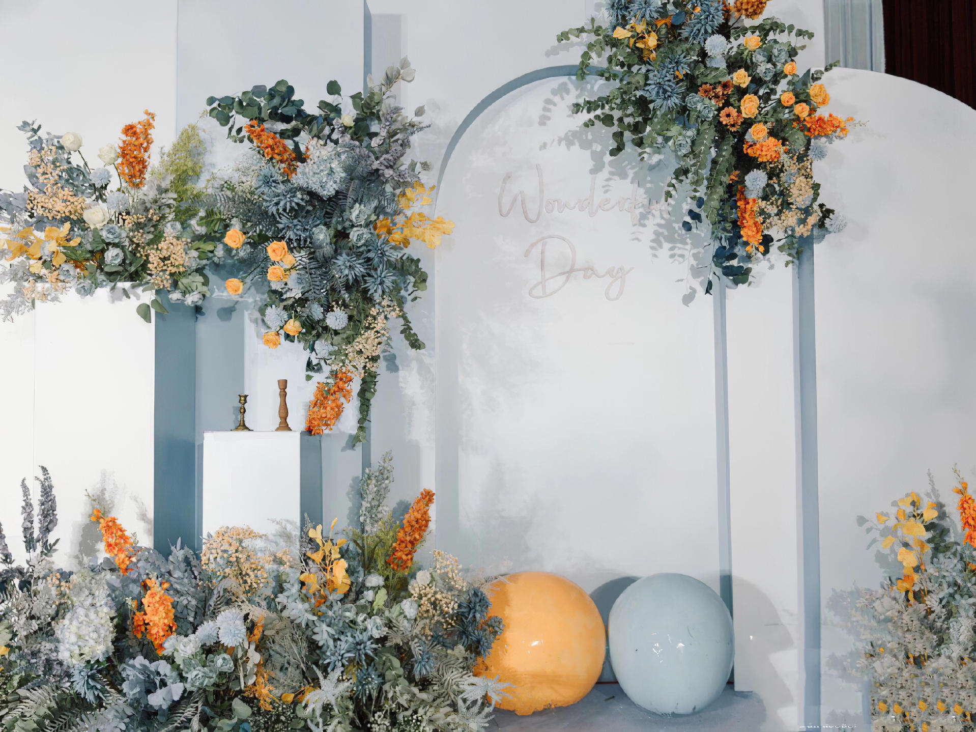 【千禧婚礼】蓝色简约风婚礼