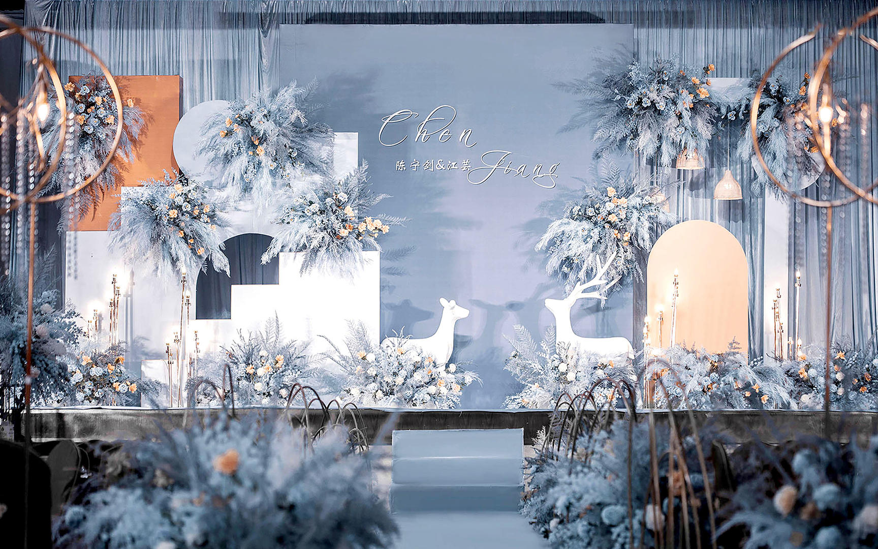 【蓝橙】雾霾蓝/森系/橙色/小清新