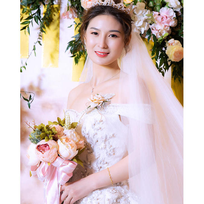 韩系 唯美 新娘子 造型