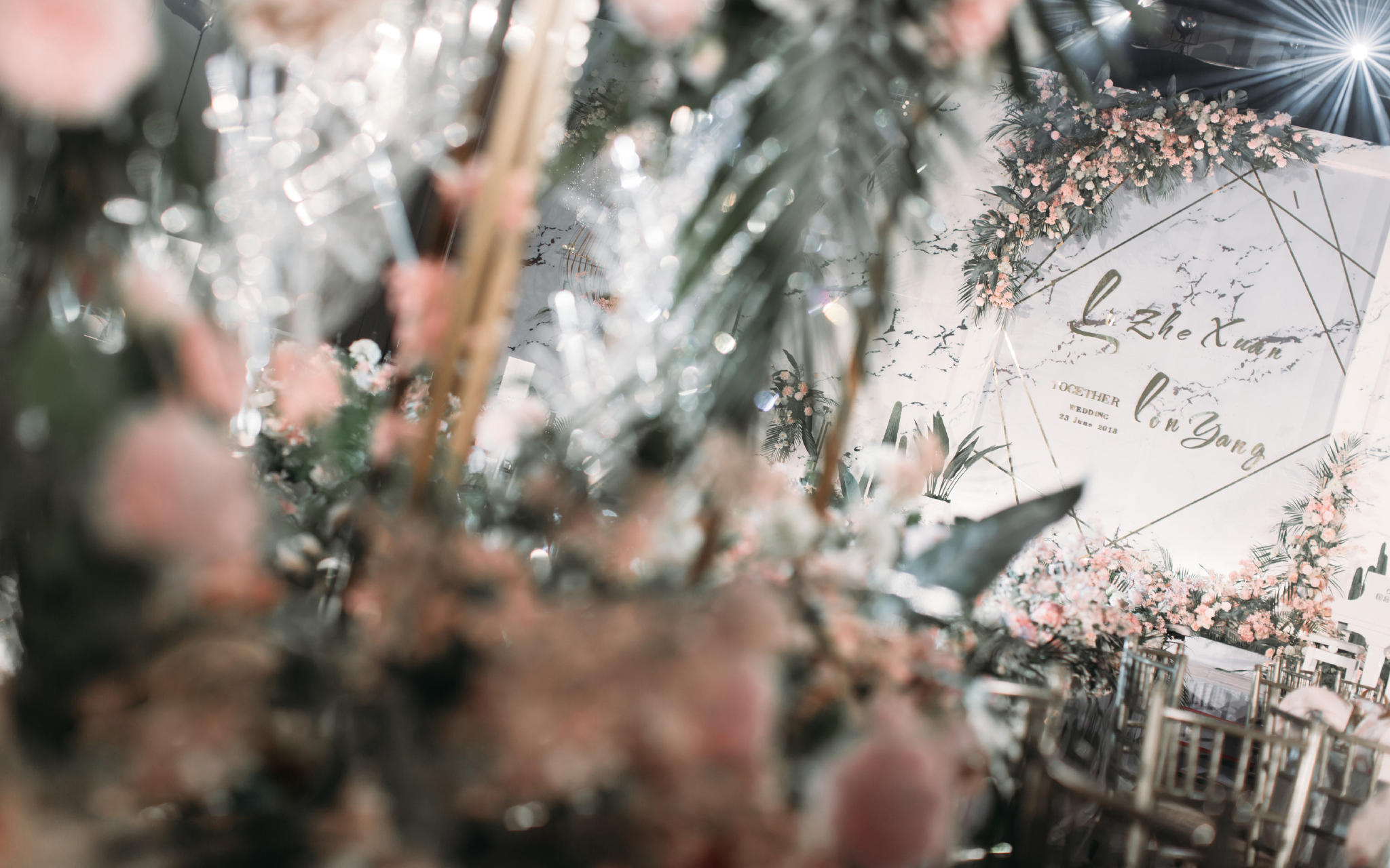 莱禧轻奢婚礼定制-花的海洋