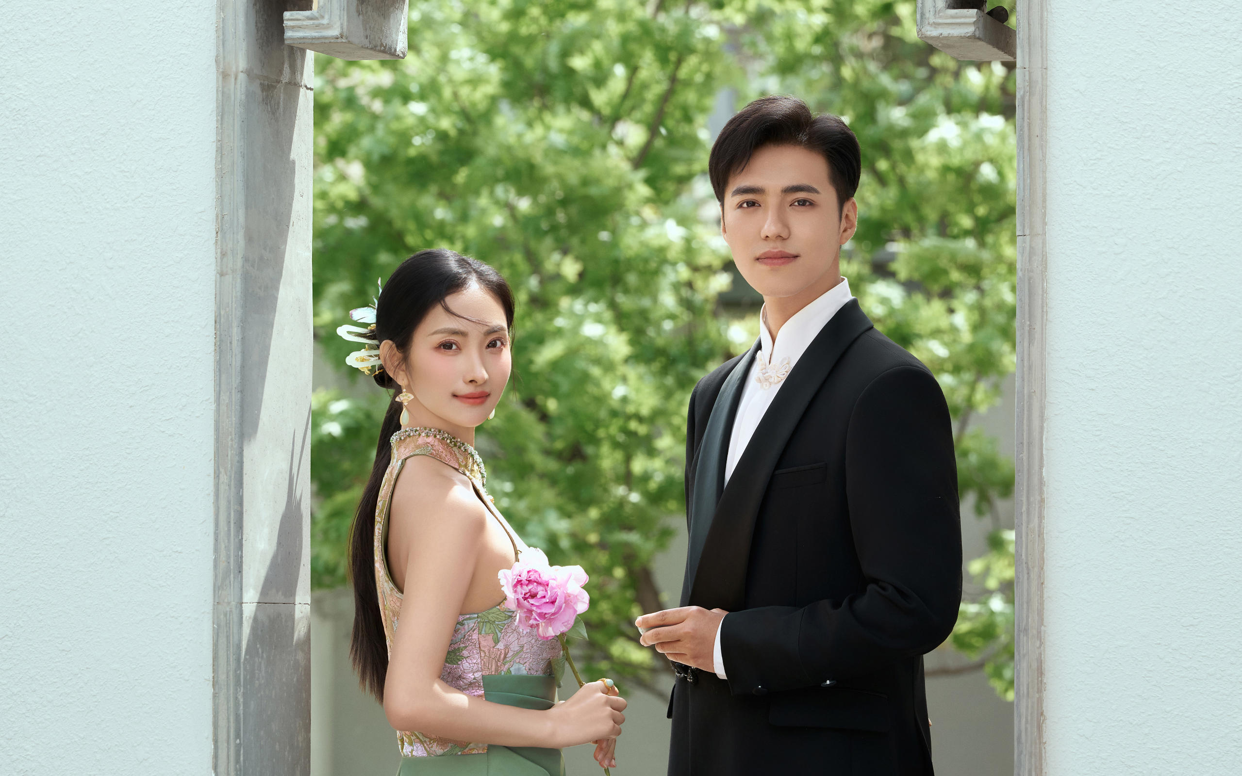 「詩意園林」婚紗照