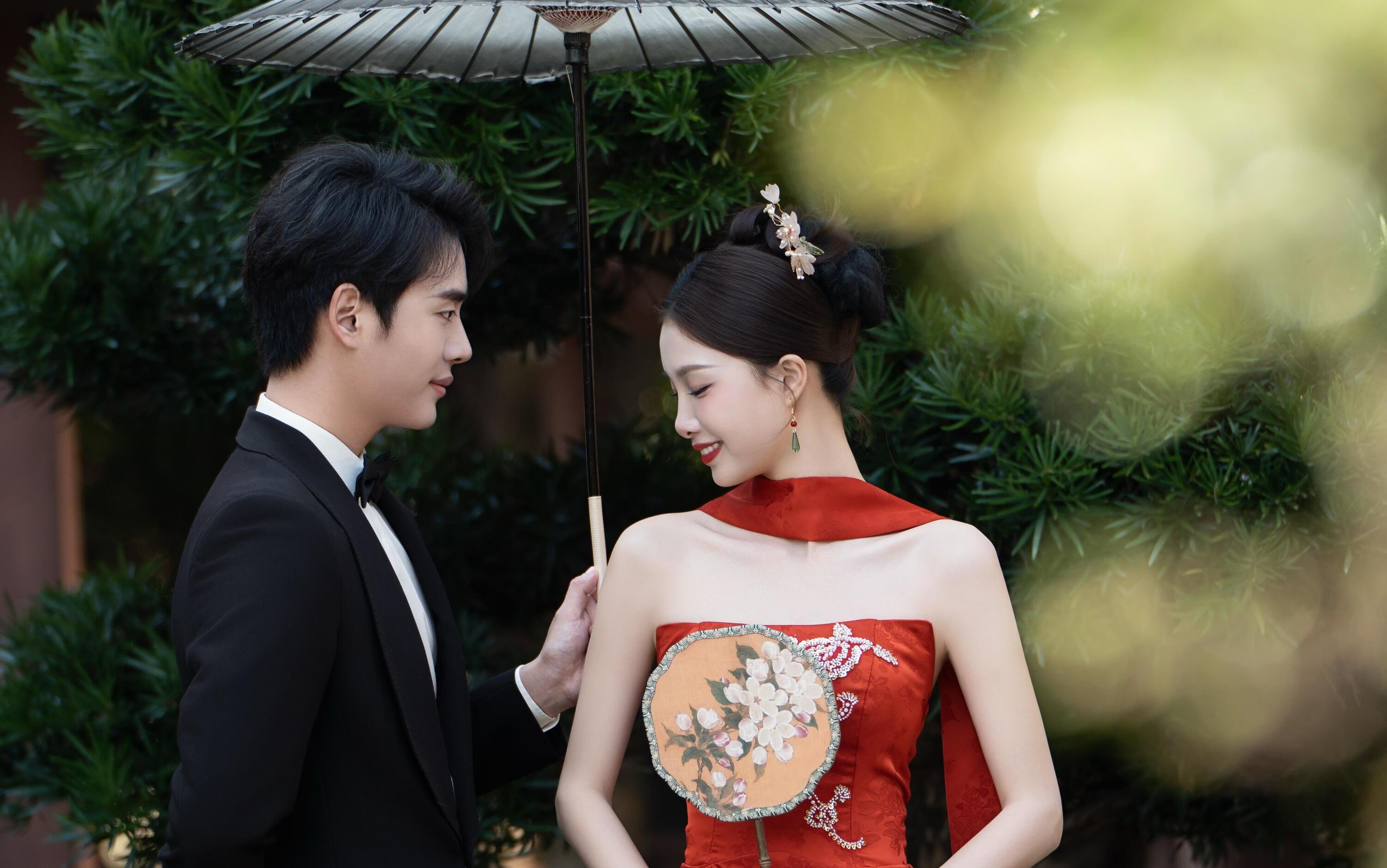 【中式园林婚纱照】