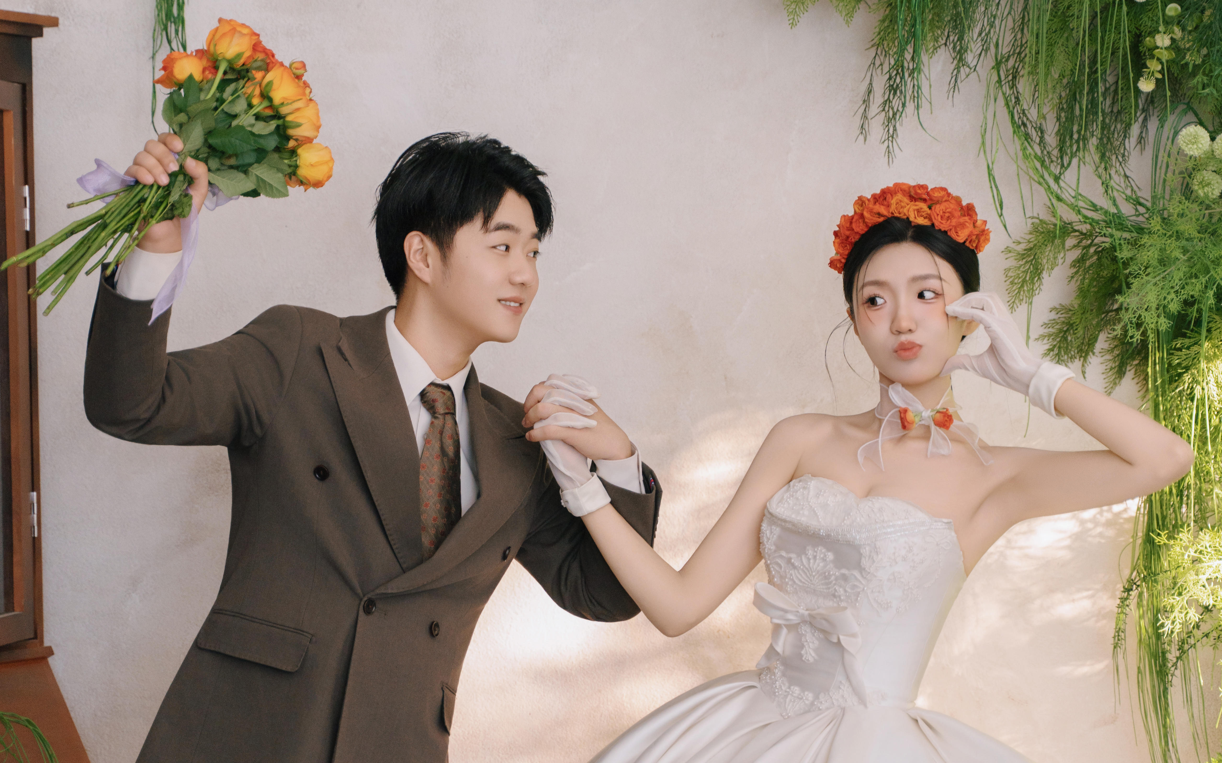 刘宵君夫妇/室内花房