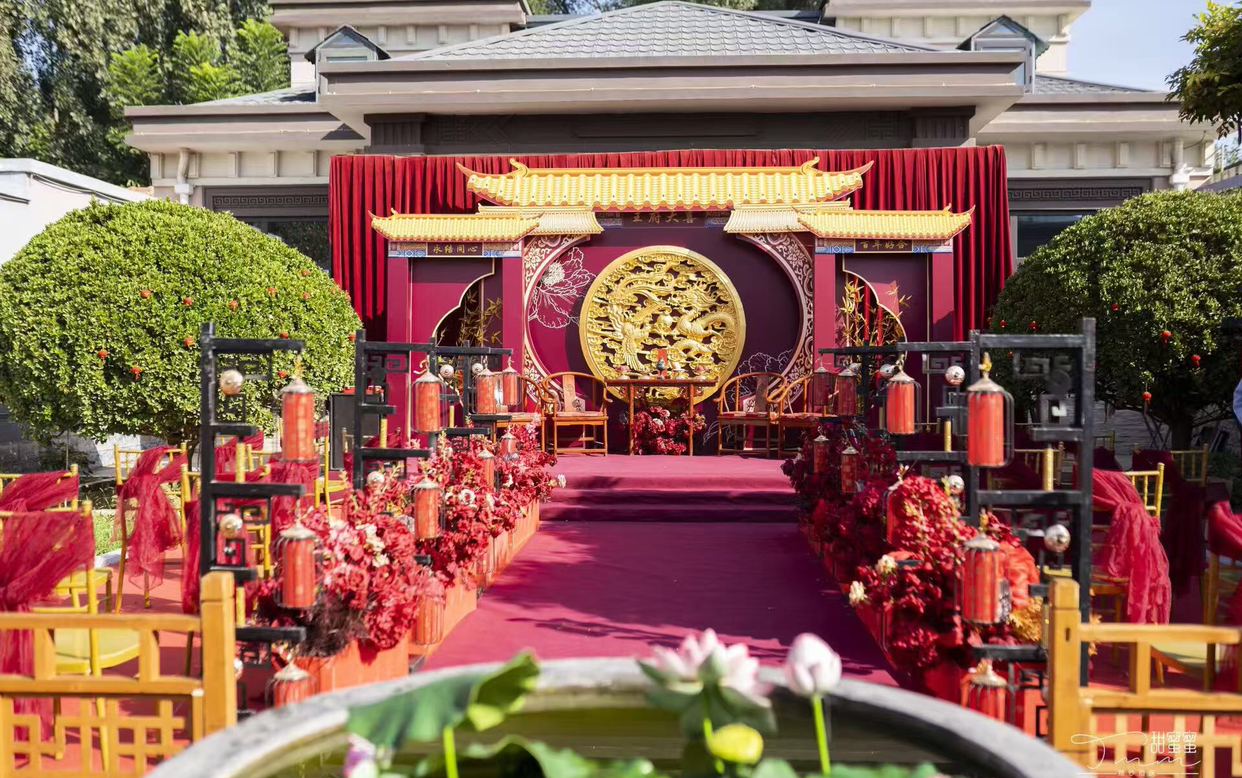 红妆十里，礼承百年传统婚仪