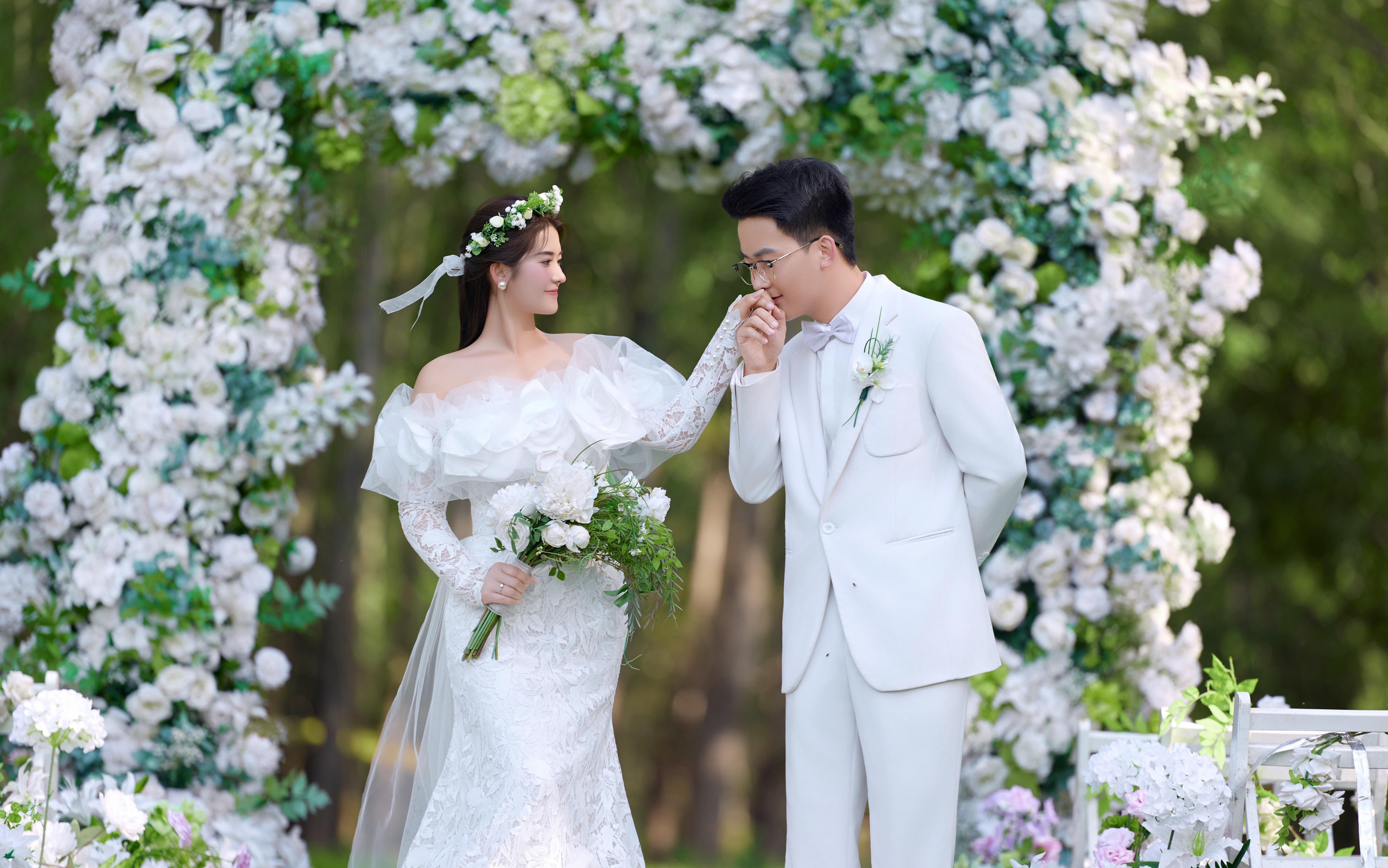 我把森系婚禮搬進(jìn)了我的婚紗照里！
