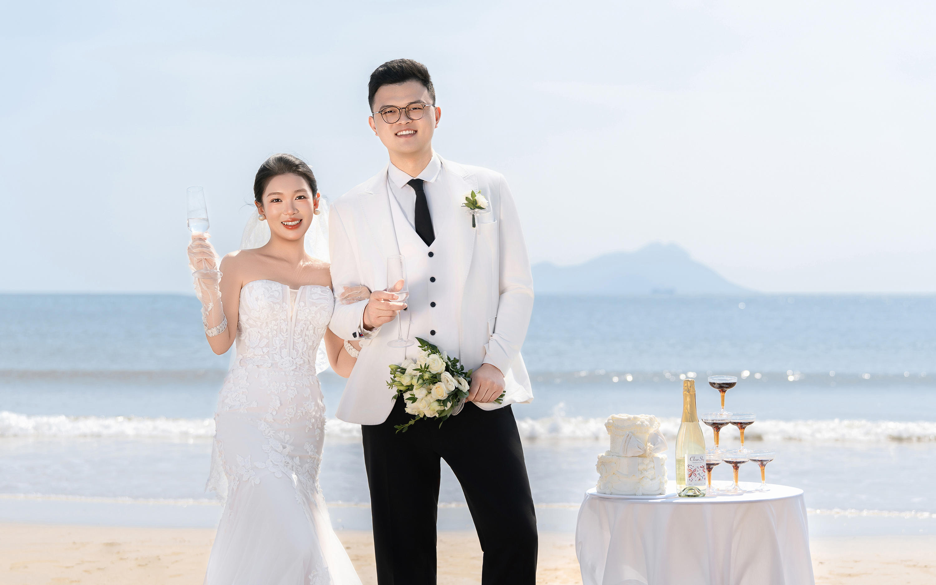 客片｜海边仪式感婚纱照