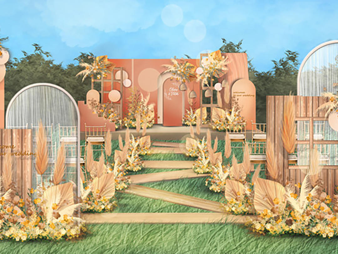 户外婚礼A套餐-随州好百年婚礼&随州婚庆