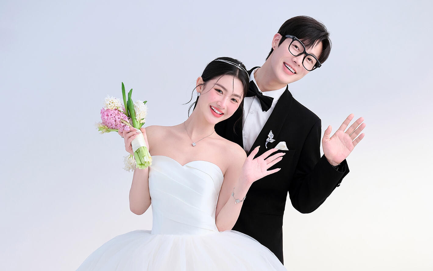 備婚黨鎖死！韓系創(chuàng)意婚紗照甜到心巴