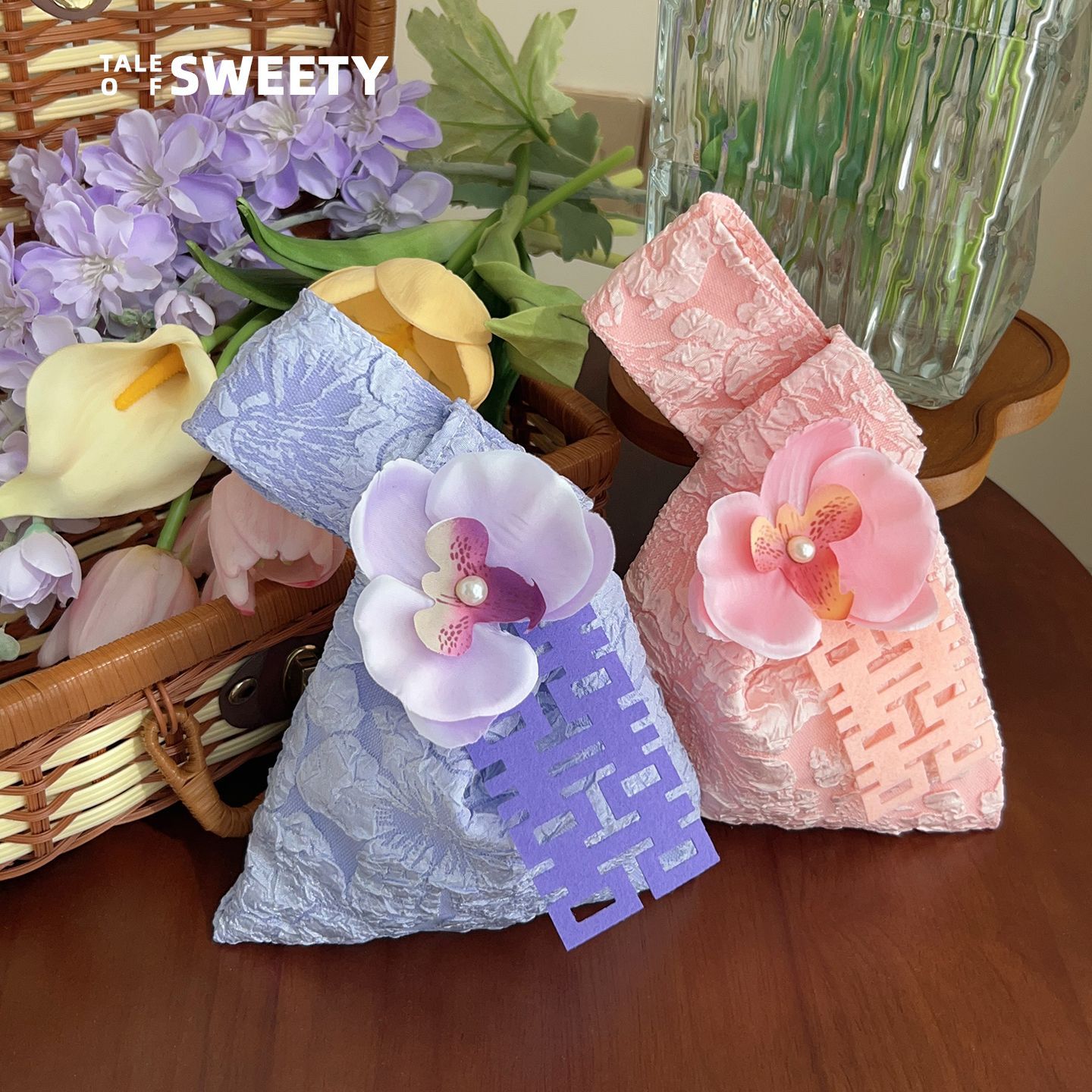 50个手腕喜糖袋子ins风