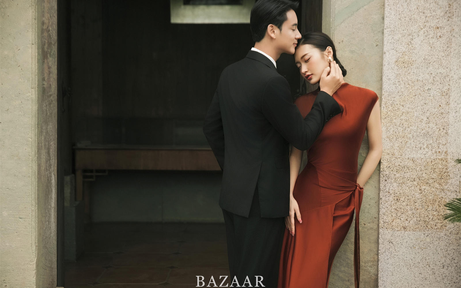 紅韻旗袍映江南｜中式婚紗照的高級(jí)感