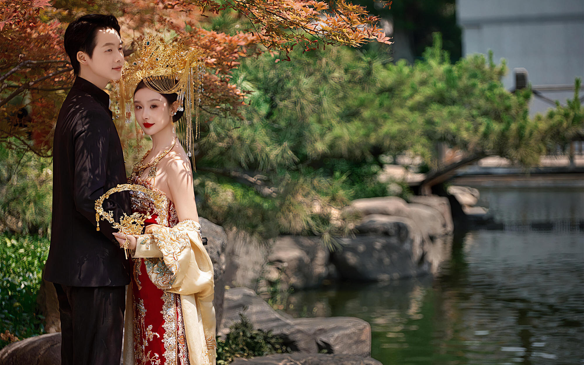 新中式復古婚紗照