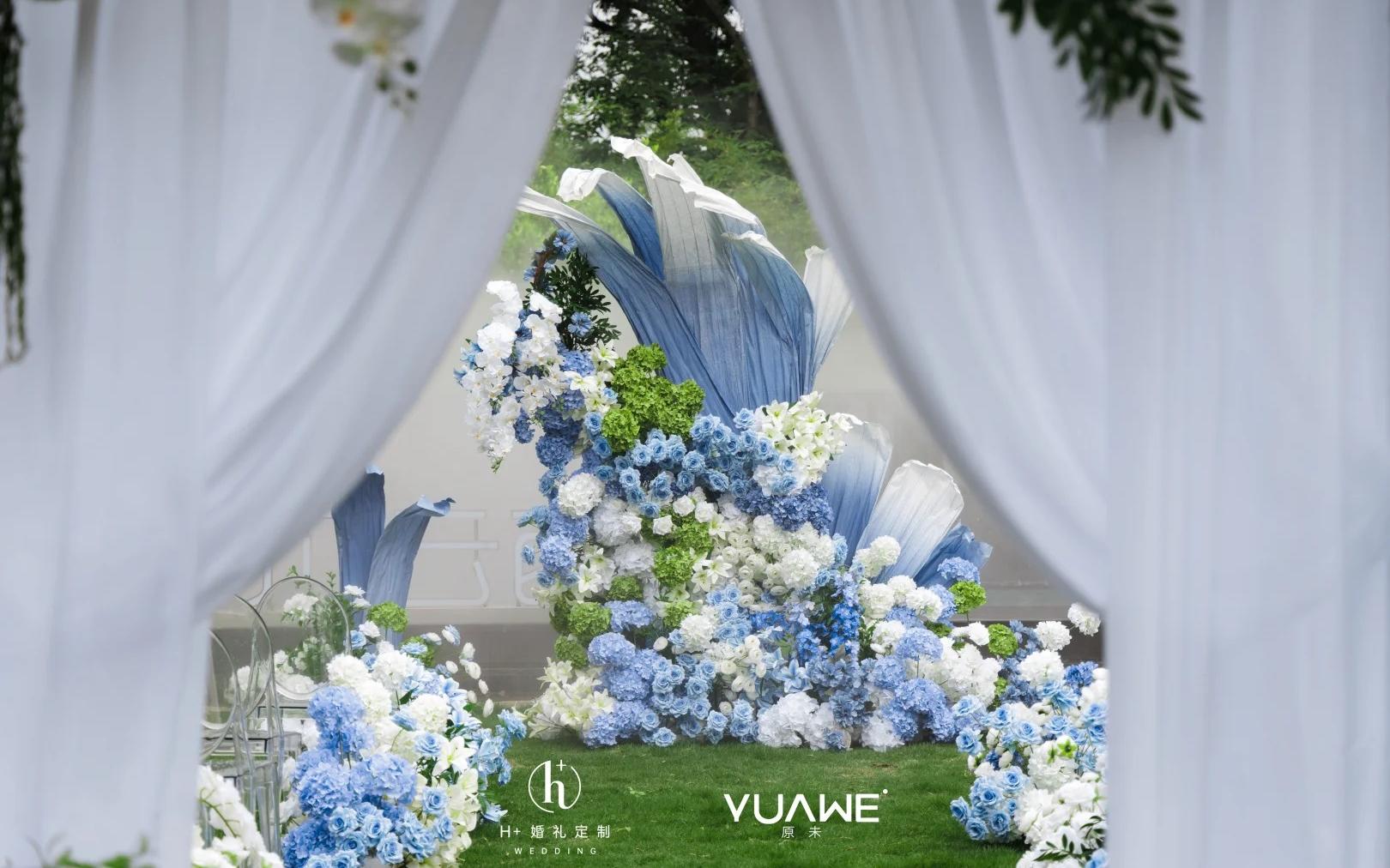 520限定·雨幕草坪婚禮也很美！??