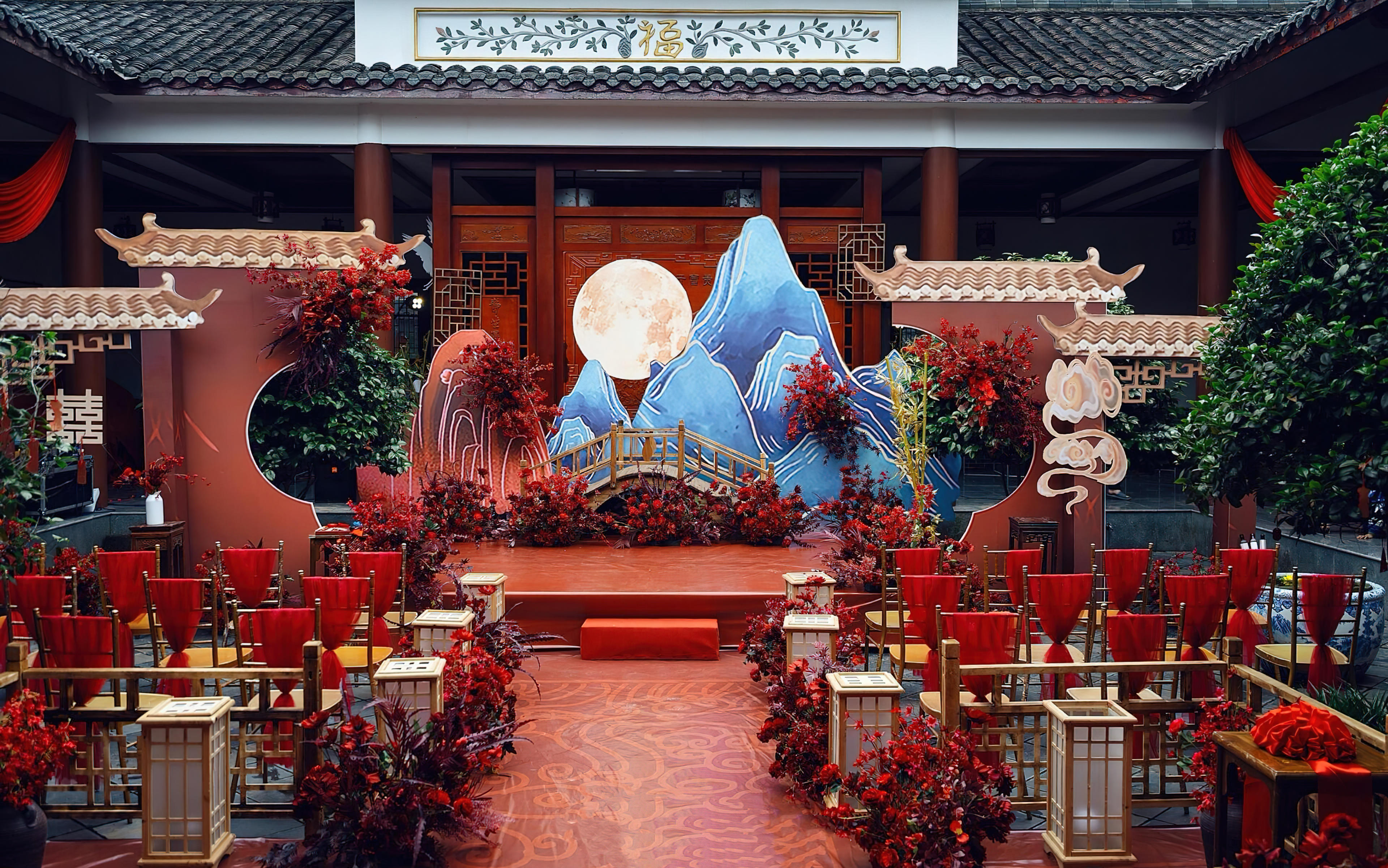 【木西婚禮】中式庭院婚禮~氛圍感果然還得是你