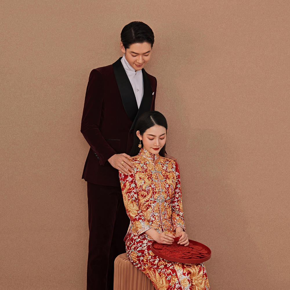 【中式系列】超高性价比+内外双拍+底片全送丨婚照