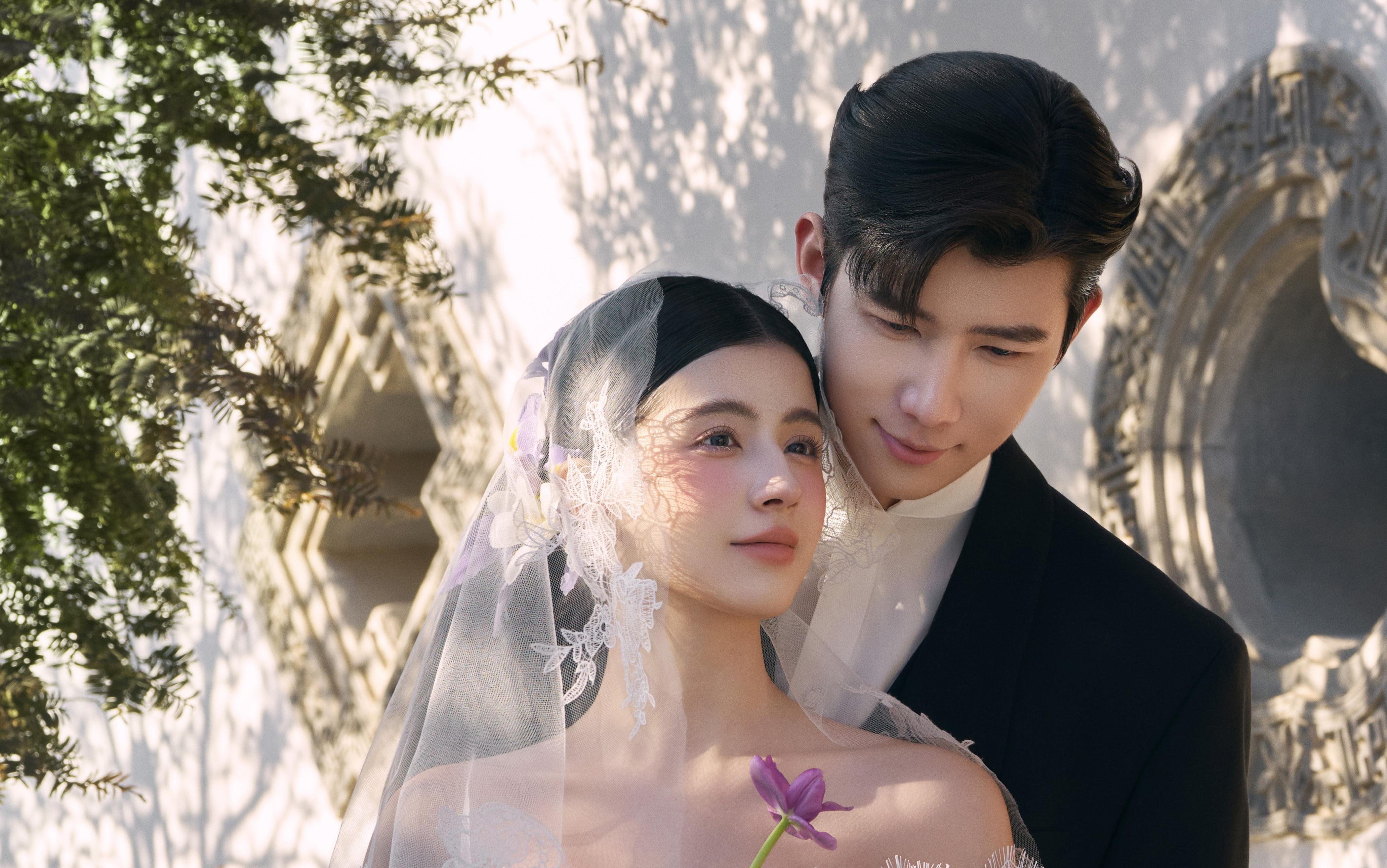 新中式园林婚纱照~