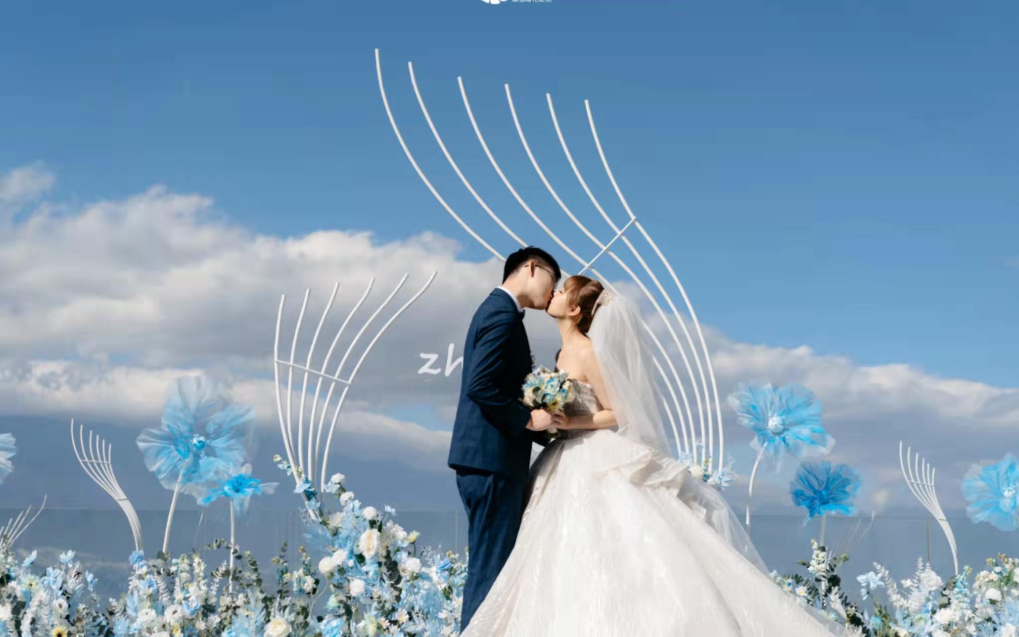 【一站全包】双人豪华水台婚礼*全鲜花定制
