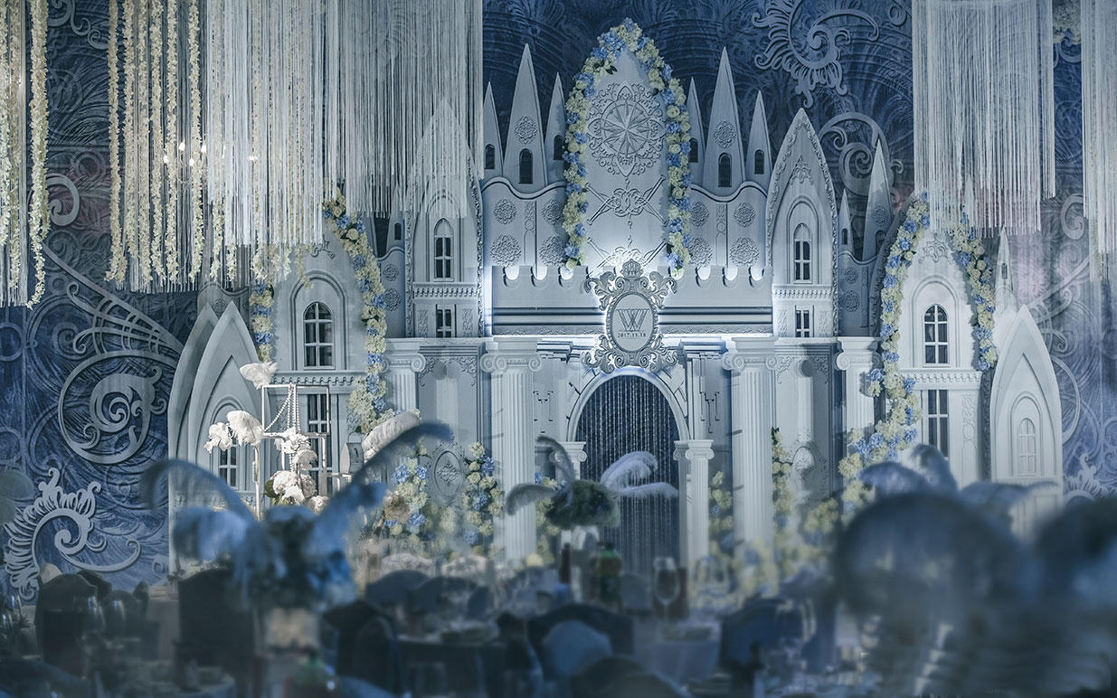 【CC婚礼设计】蓝色多瑙河定制婚礼