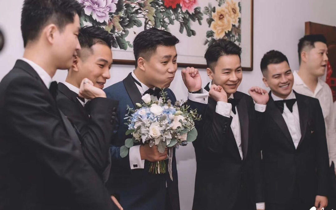 STY意大利进口面料新人婚礼