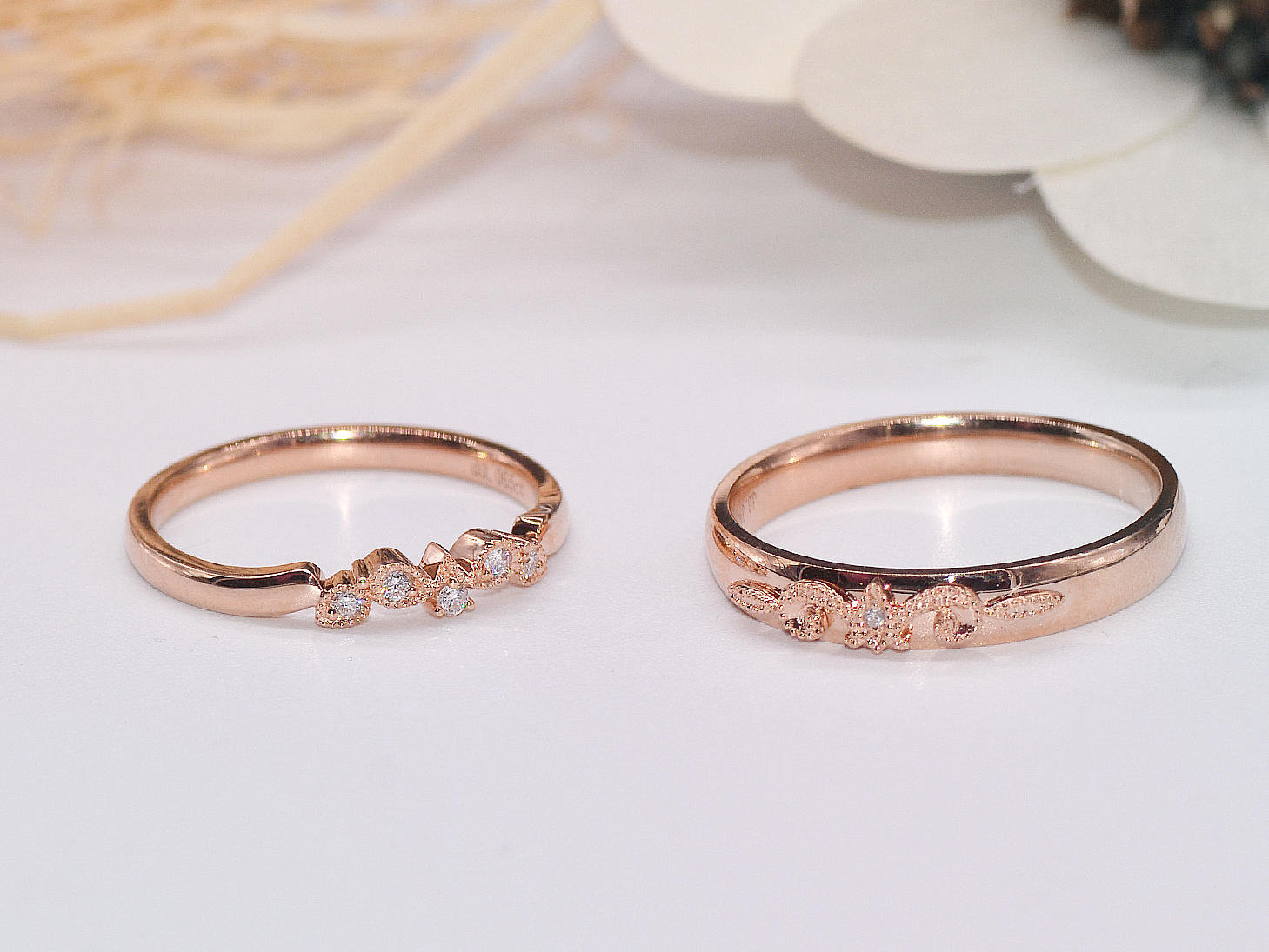 狐狸的夏天|双飞比翼人气婚戒对戒定制