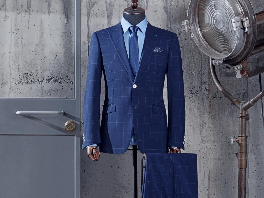 SOLOSALI所罗定制纯羊毛西服8件套