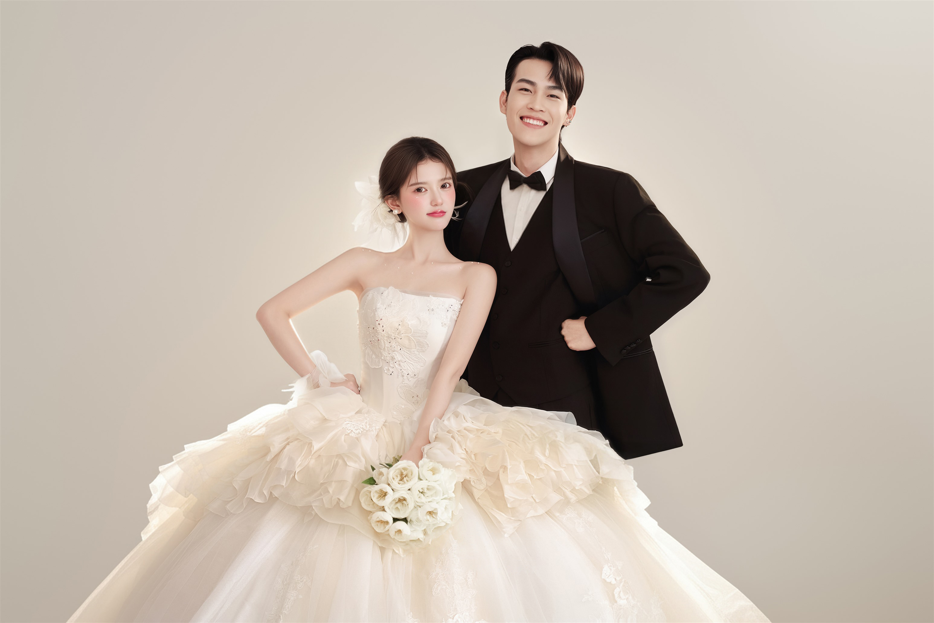 婚纱照安全着陆💖朋友圈点赞到手软