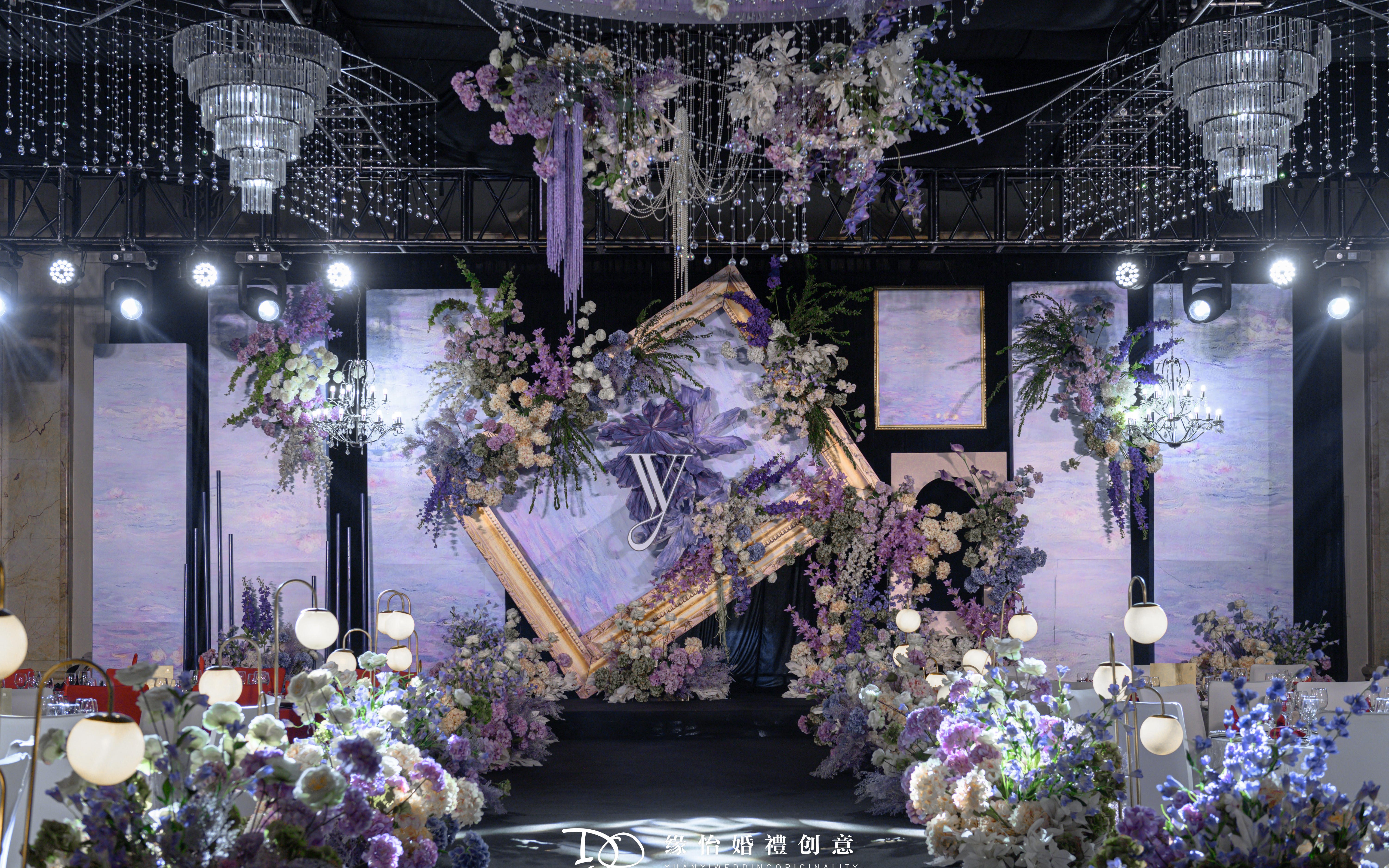 |缘怡| 紫色油画花园