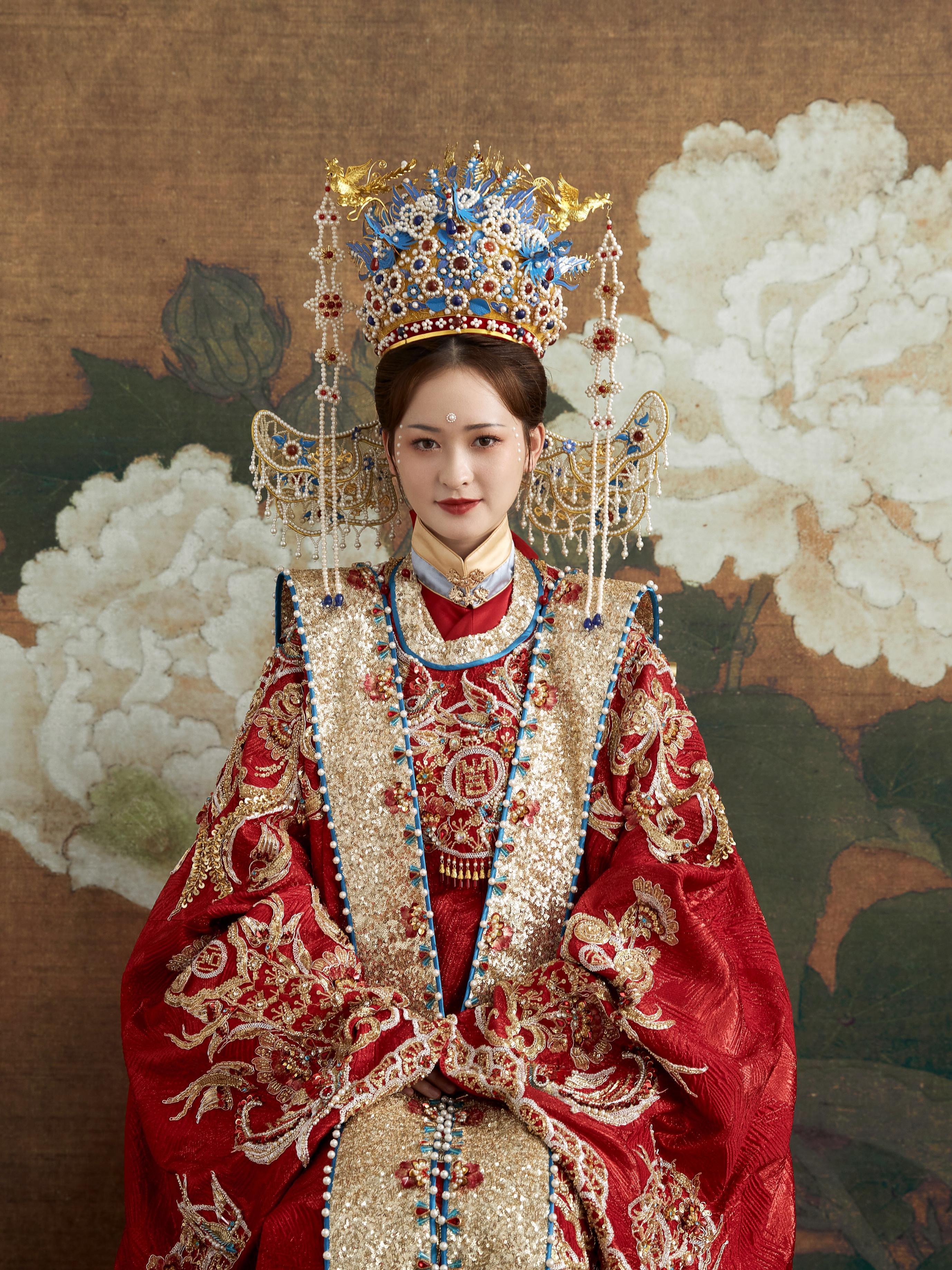 沈阳中式婚礼仪式男女明制汉服