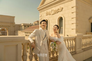 【韩风印象】兰州婚纱照|藏在新区的法式城堡🔥