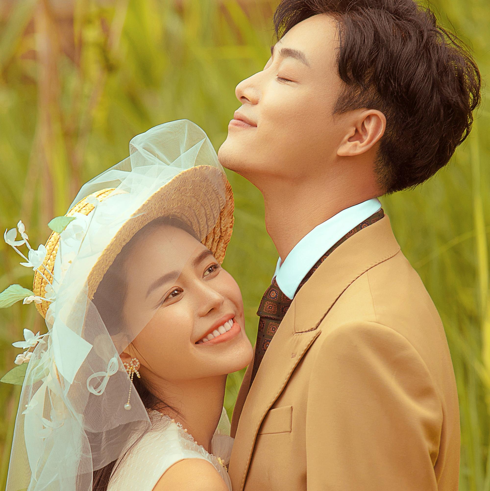 森系郊游风婚纱照，甜蜜暴击