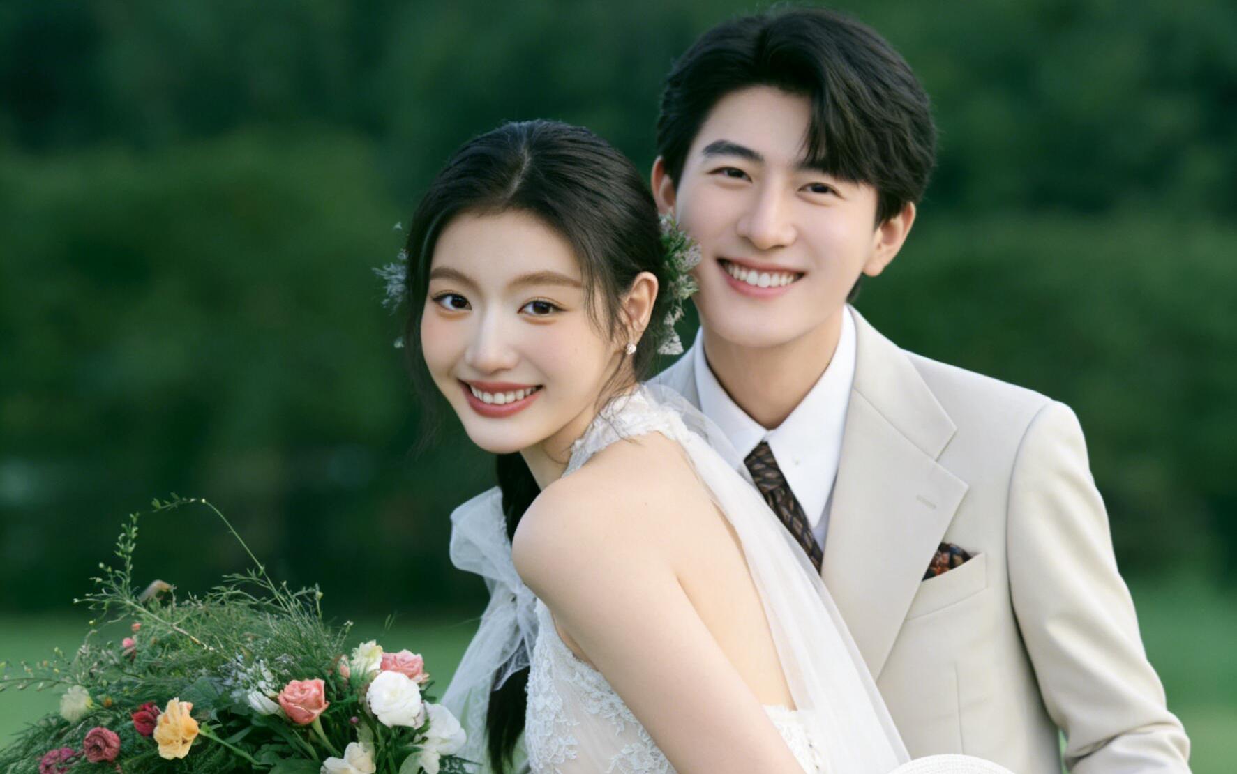 🌿 森系轻婚纱｜把爱意藏进春天与绿意里