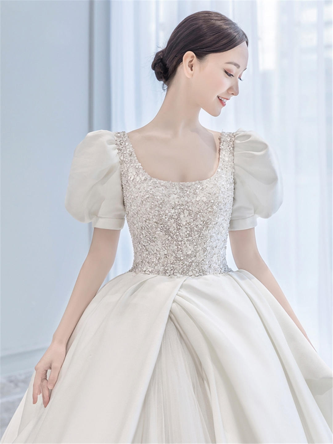 微胖新娘必选  显瘦浪漫主纱+定制秀禾+敬酒服