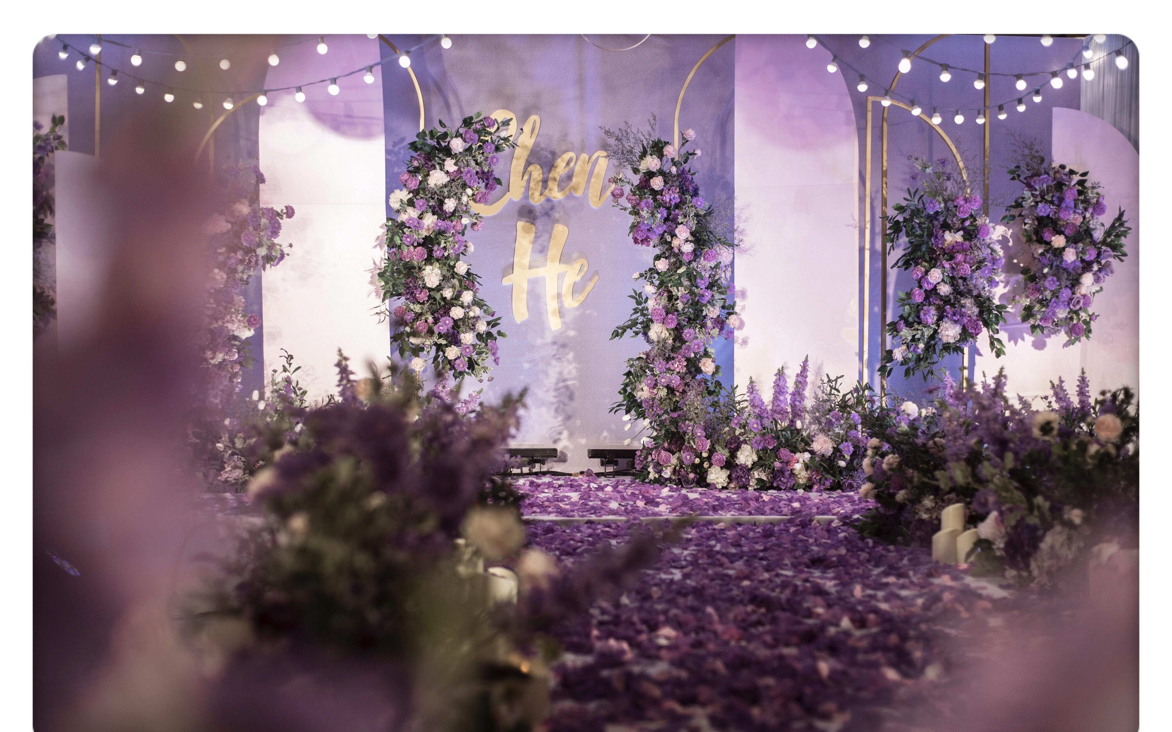 【CC婚礼设计】紫色梦幻婚礼