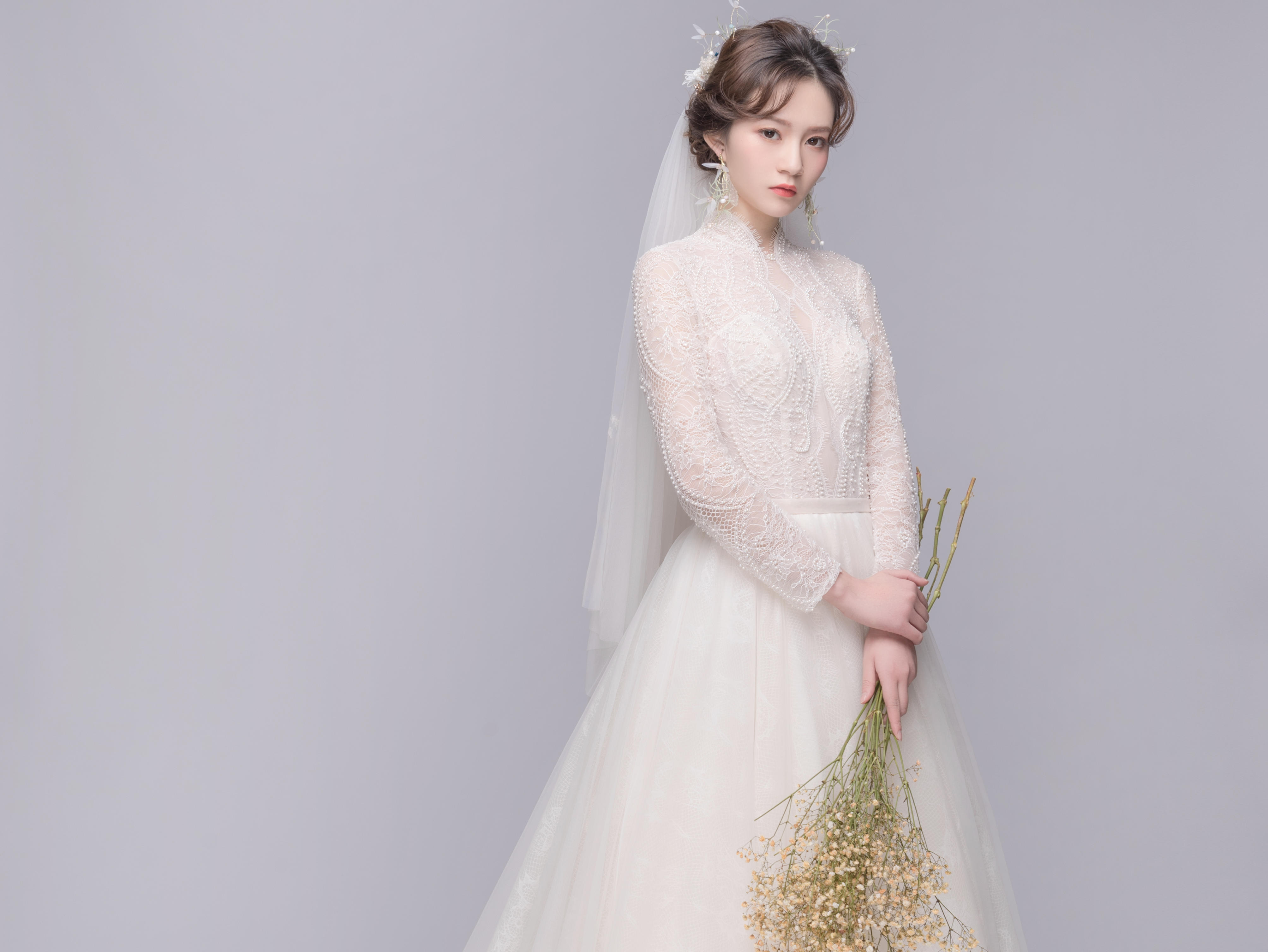 超值抢7件套 出门纱+仪式纱+敬酒服+伴娘服