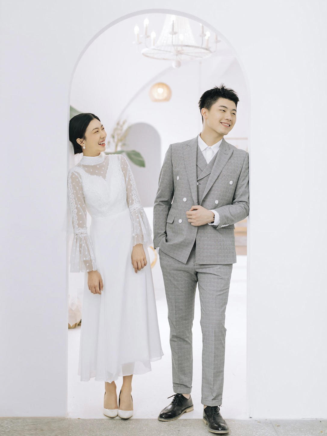 【绅士英伦风】韩版休闲西服马甲三件套