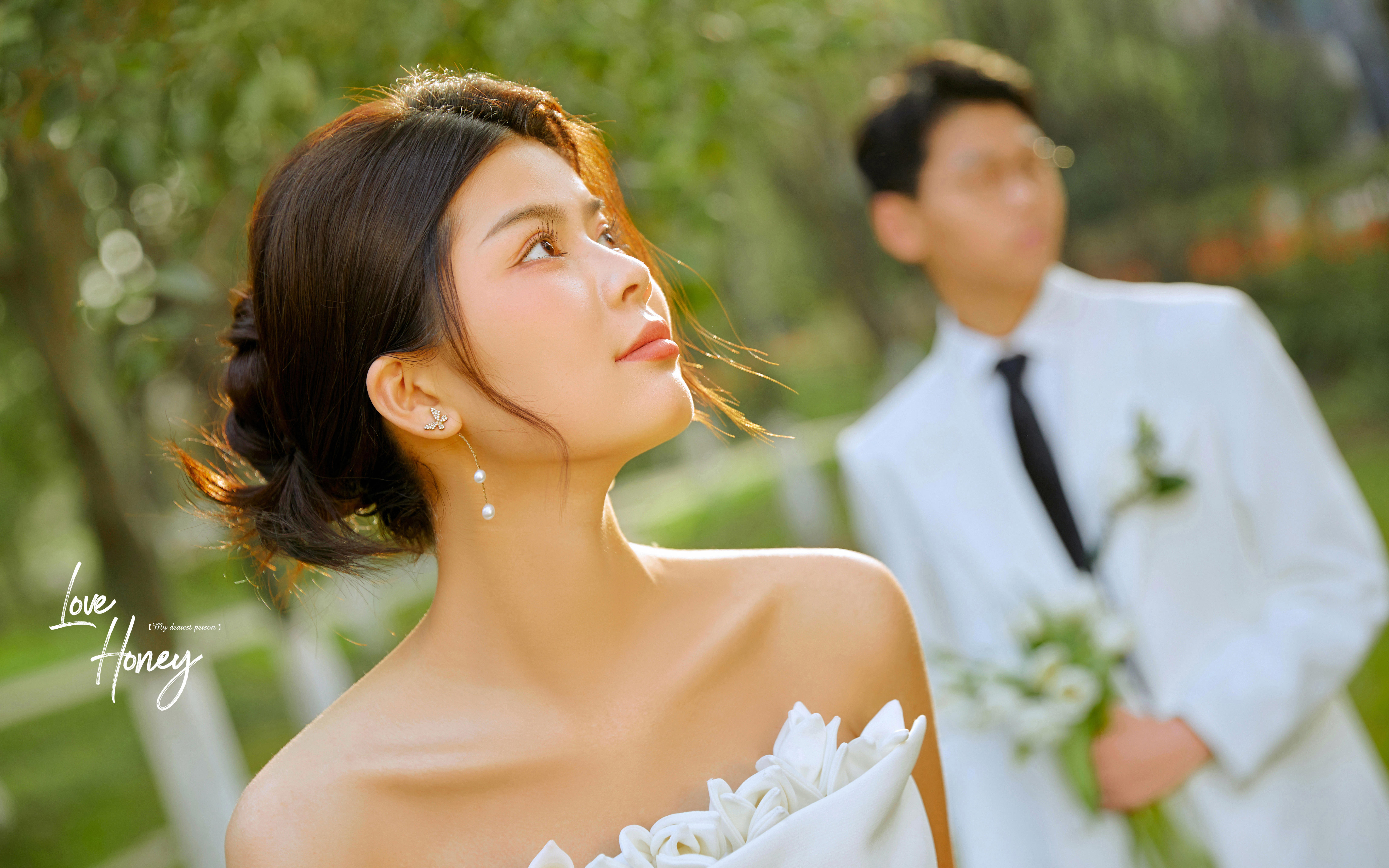 【施华洛艺格】外景小清新婚纱照