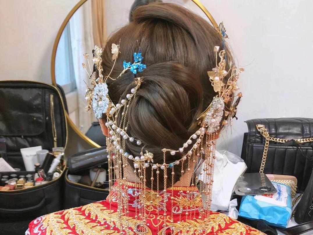 婚礼当天上门早/晚妆新娘妆