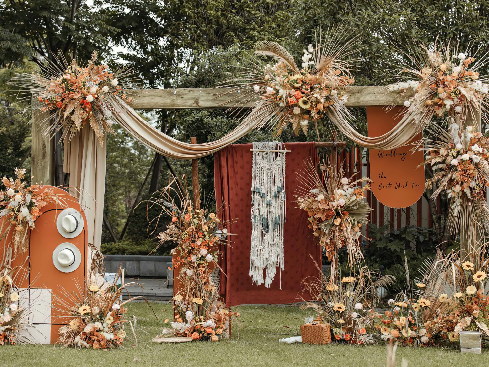 【热推套餐】红色婚礼/庭院婚礼/户外草坪婚礼