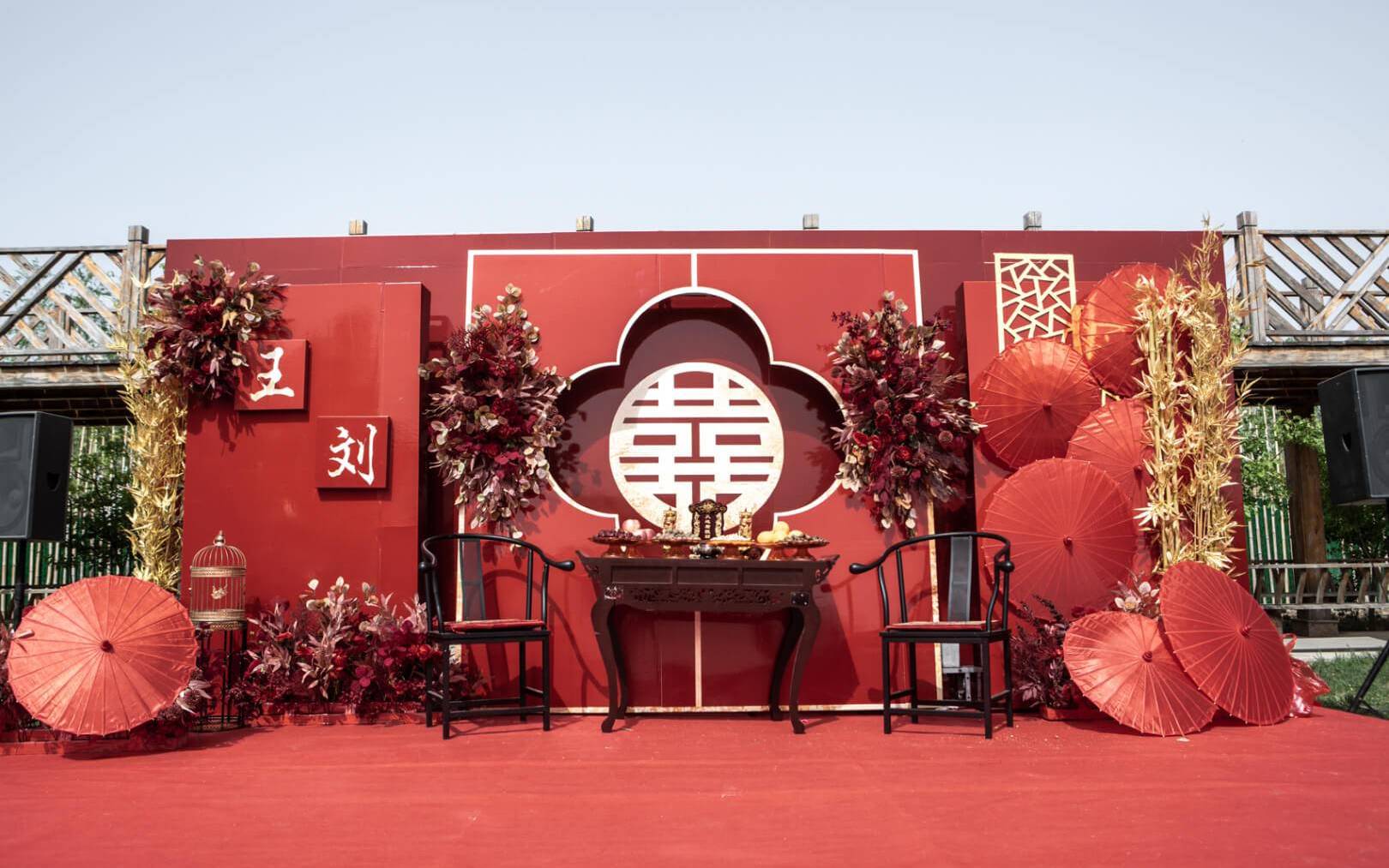 场景搭建，服务人员，婚礼上所需用，一口价全包！