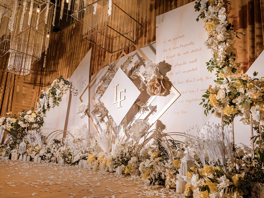 储爱婚礼·香槟色为经典色·比纯白色更温暖