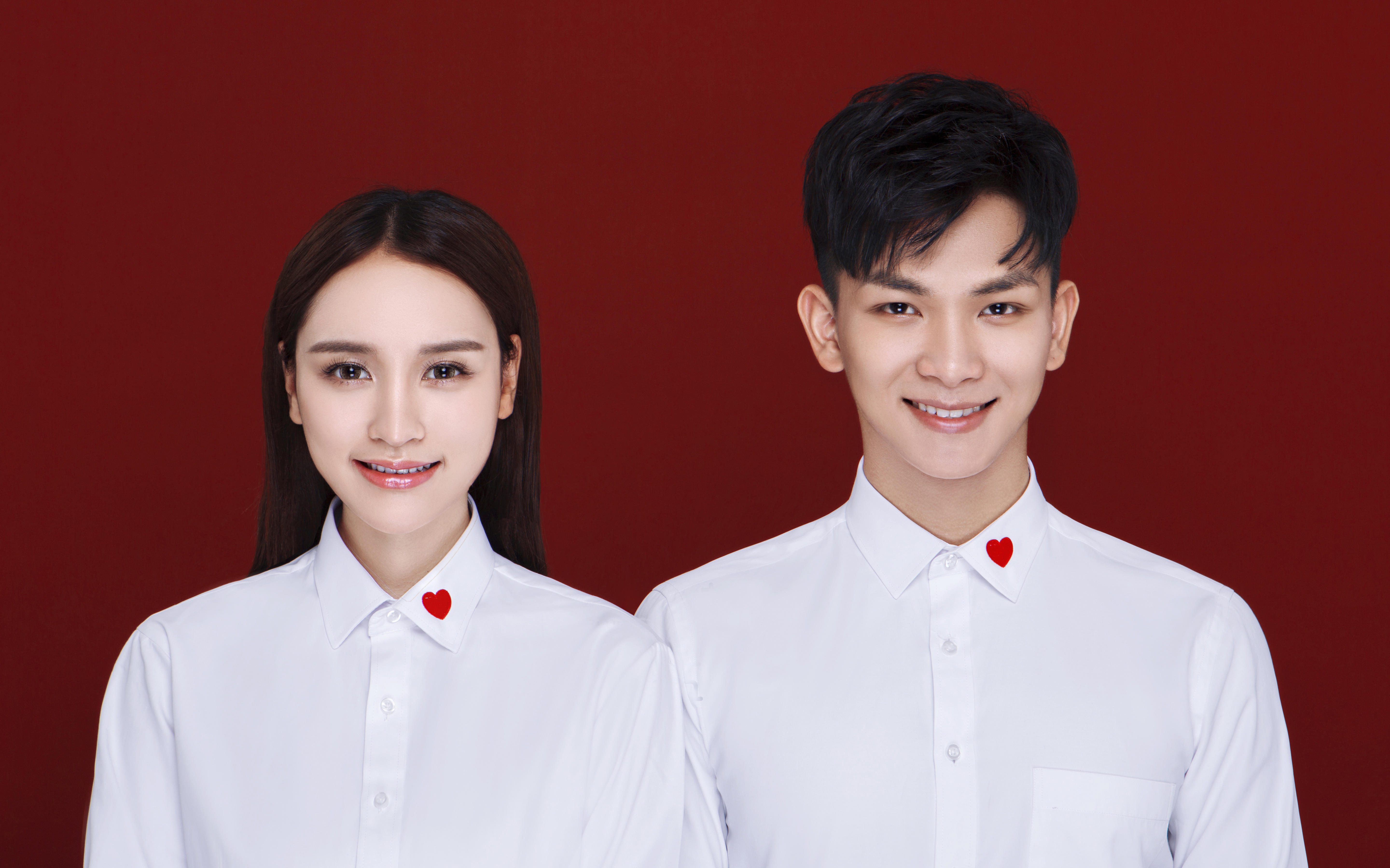 [精致美妆结婚登记照] 登记照 亲密照 领证