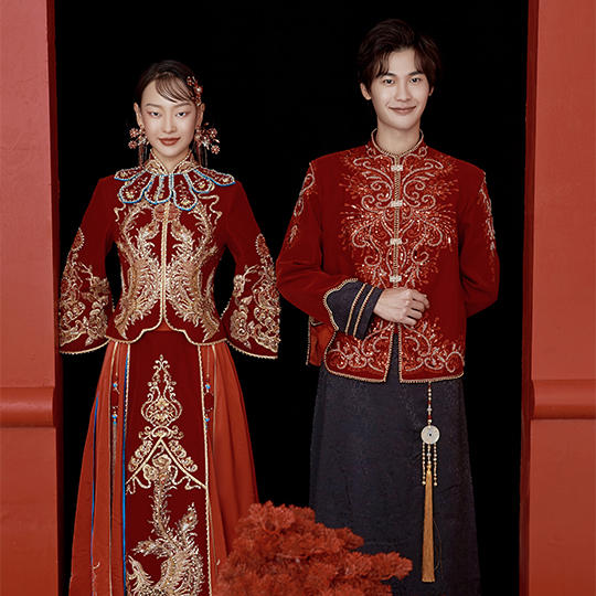 奥洛拉摄影｜中国风·鸾凤系列｜婚照主题