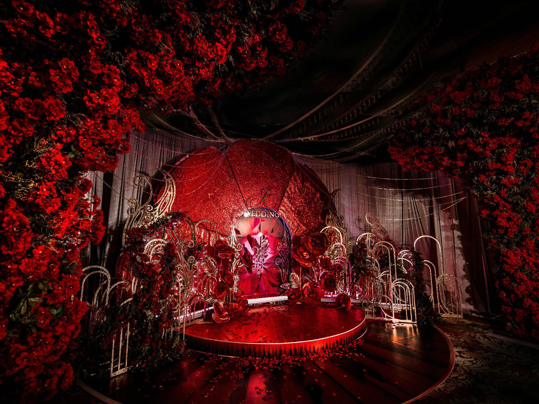 【幸福工厂】--抹红的艺术摇滚音乐主题婚礼