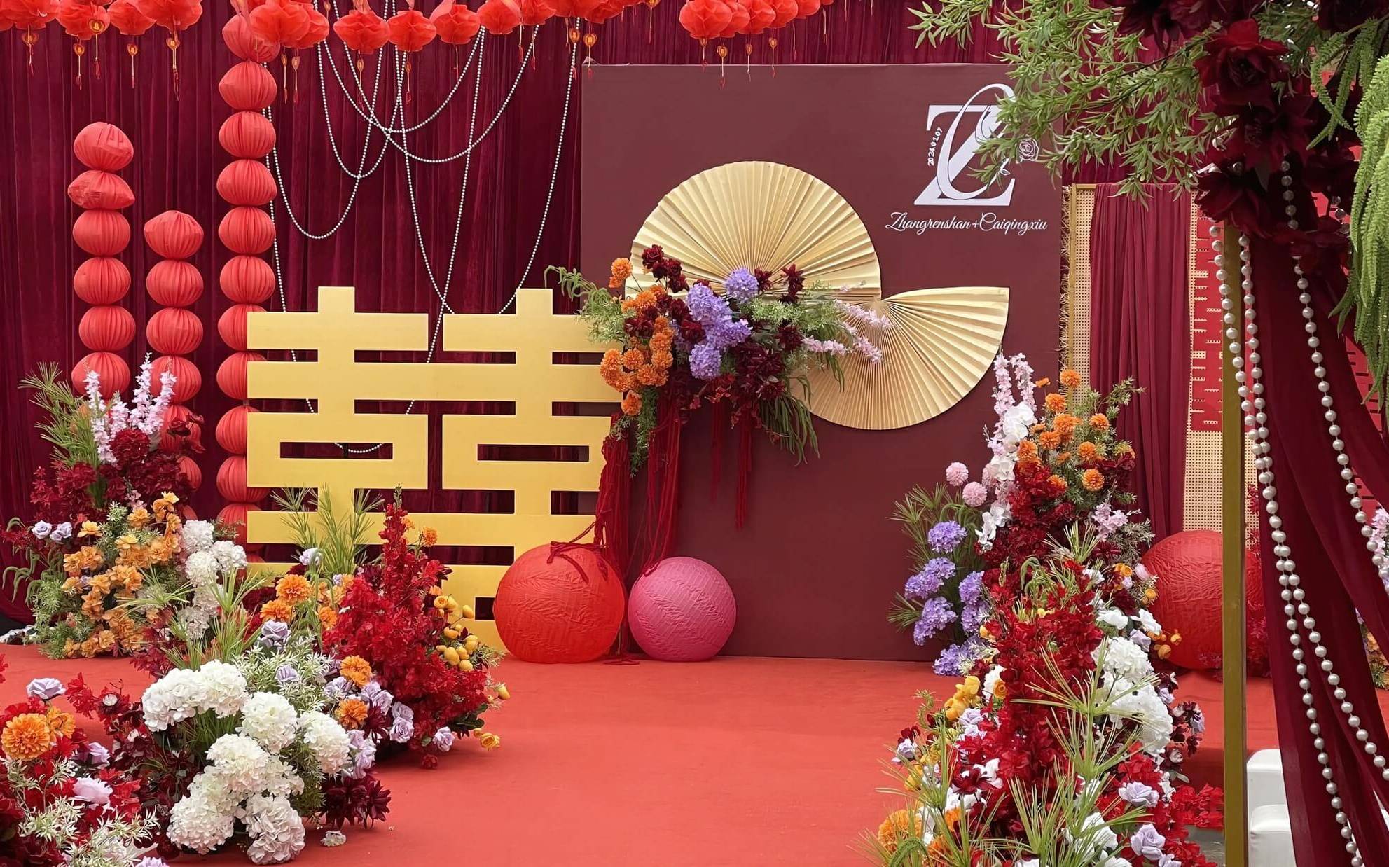 【鐘愛一生婚禮】紅色南洋風(fēng) 小眾農(nóng)村婚禮