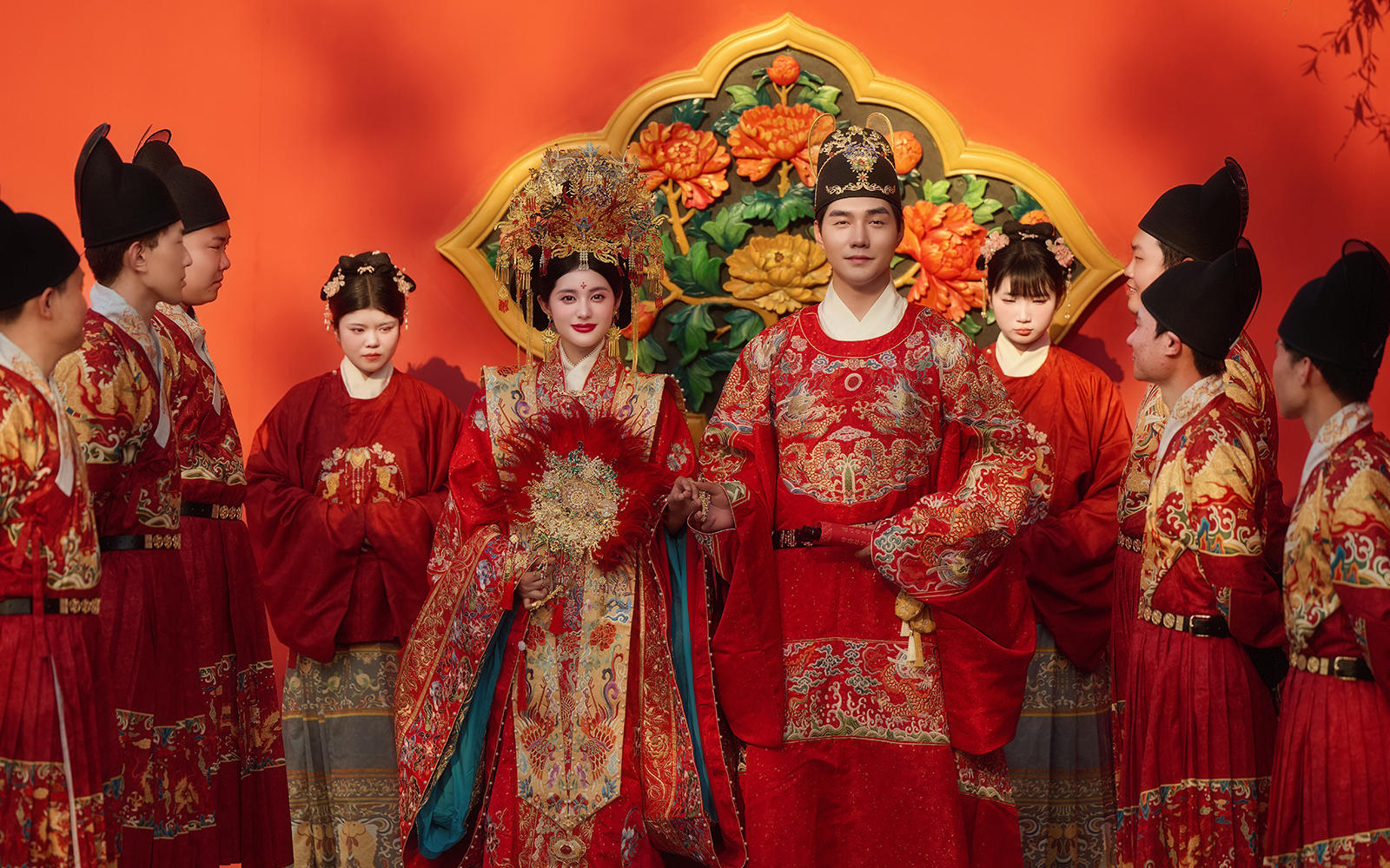 东方浪漫❤大婚汉服婚纱照美出新高度