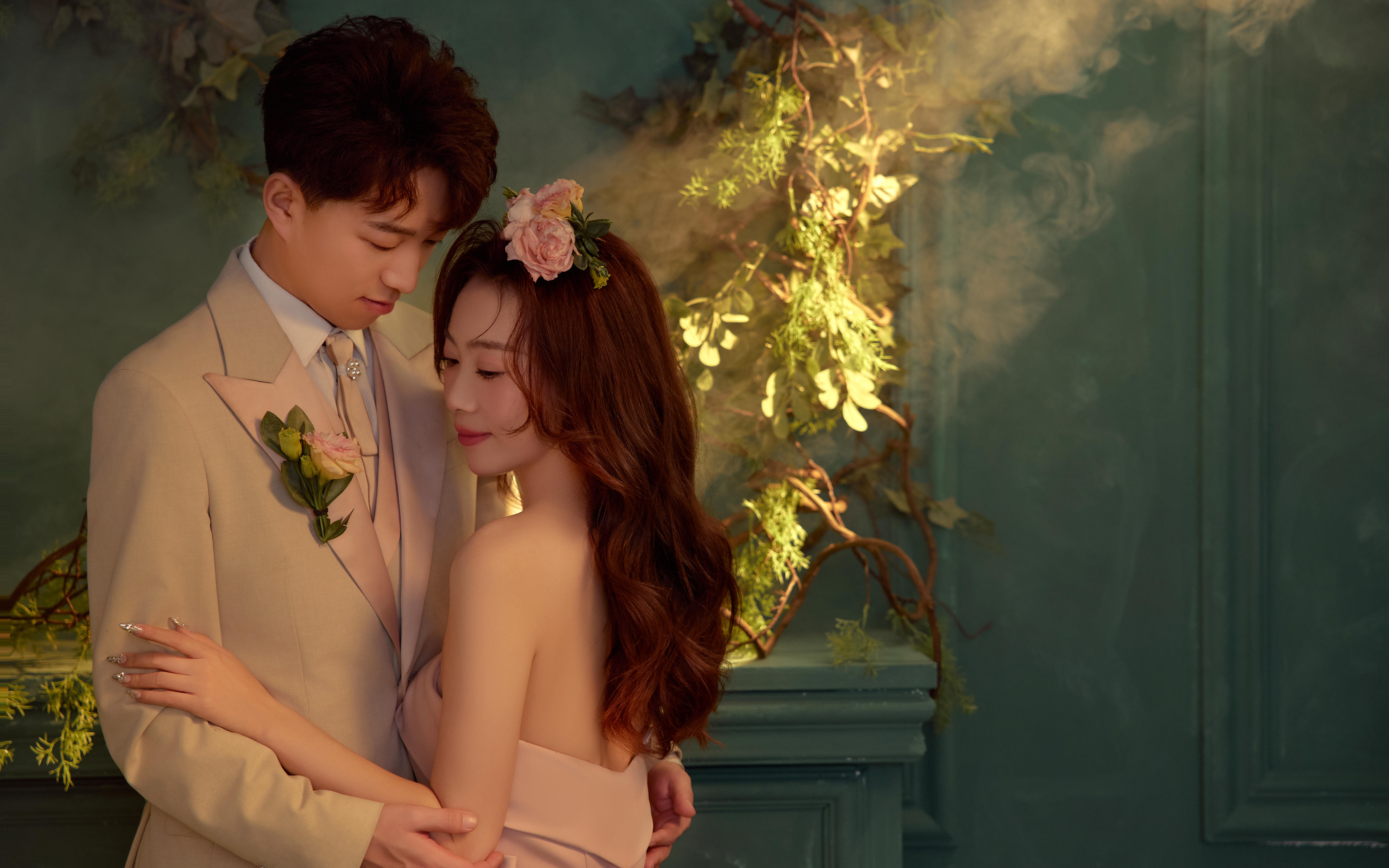 【客片】花房彩纱的浪漫仪式感