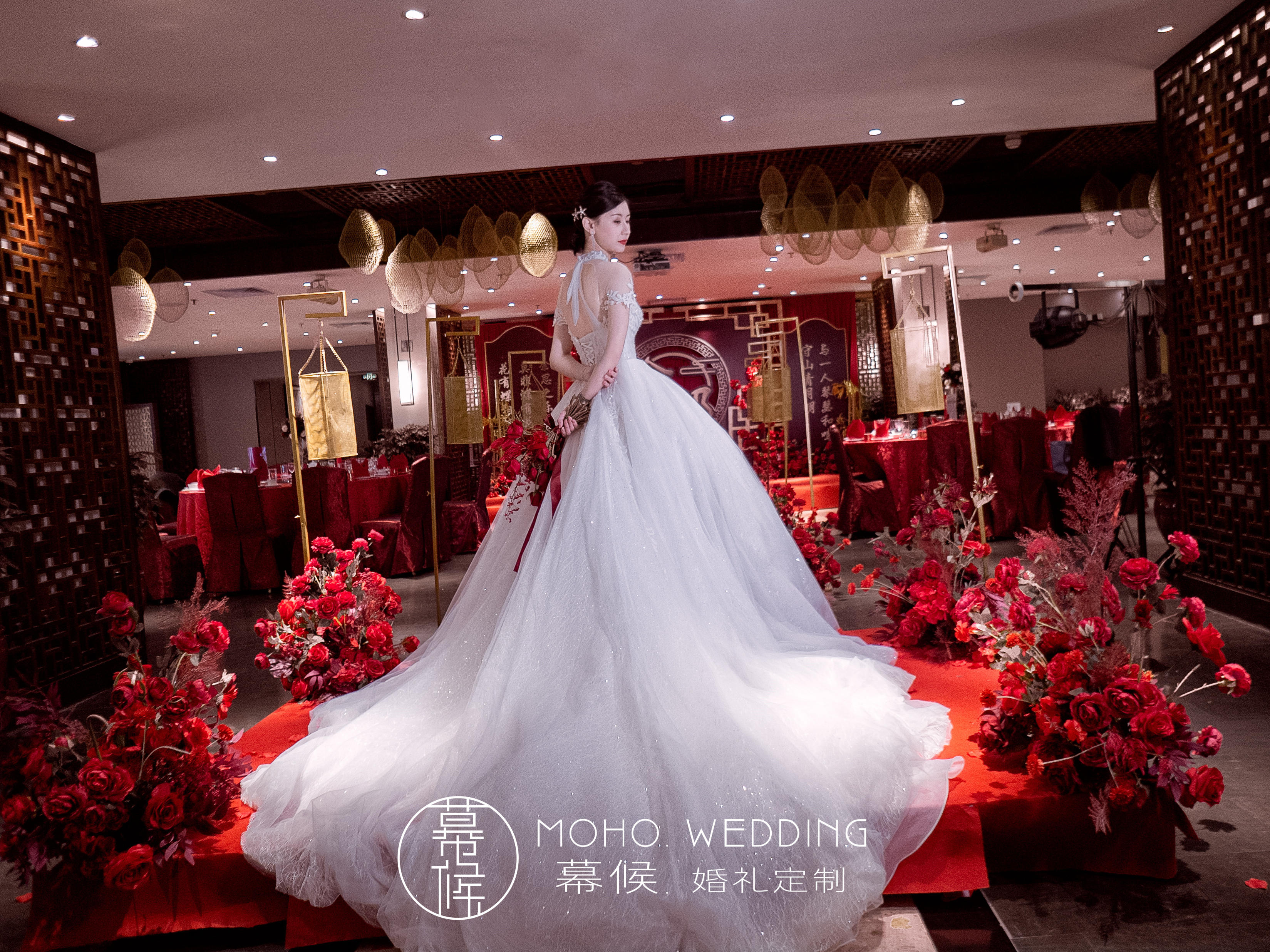 丨MOHO丨O2套系「仪式吊顶」「鲜花布置」