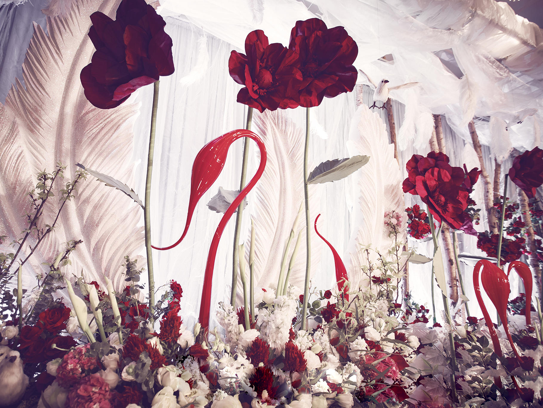 【幸福工厂】---白红色主题婚礼