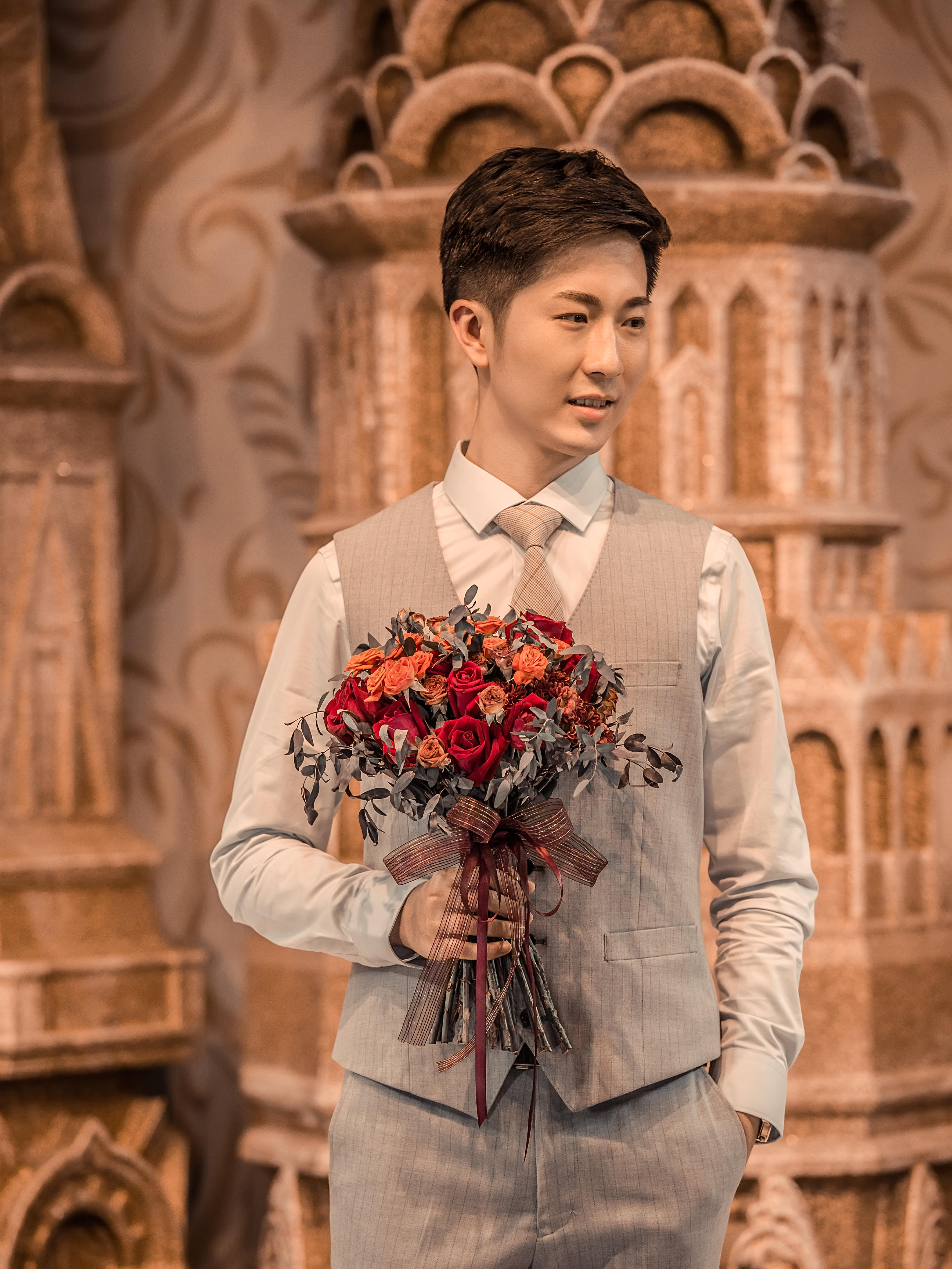 专属新郎男士西装私人订制