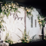「含吊顶 鲜花」小众韩式侘寂风艺术婚礼 优雅复古