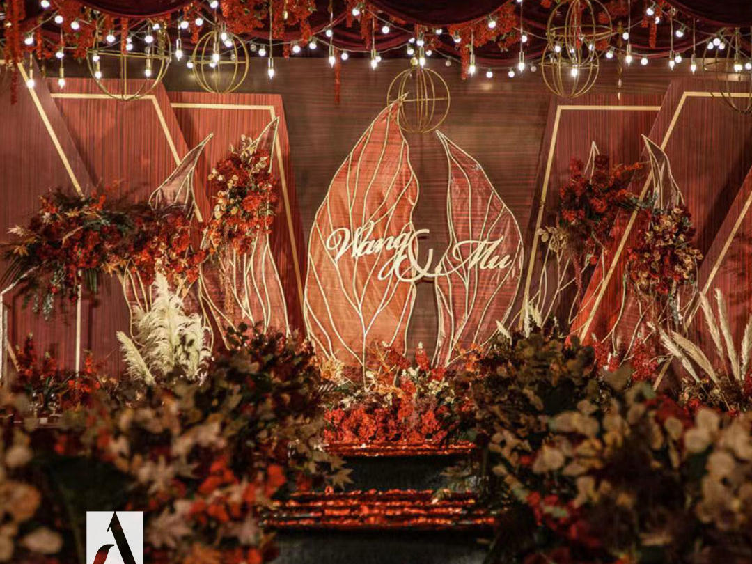 『个性定制』红色梦幻婚礼     